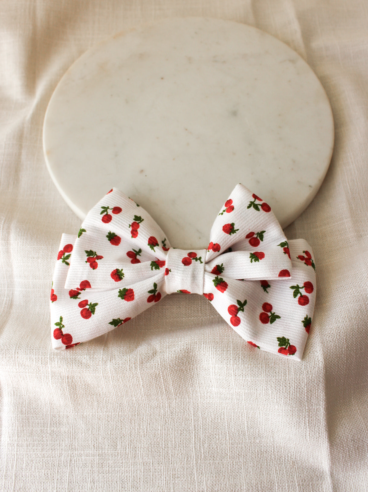 Berry In Love Double Bow