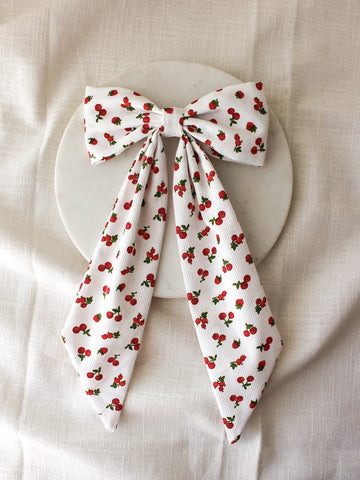 Berry In Love Hair Bow